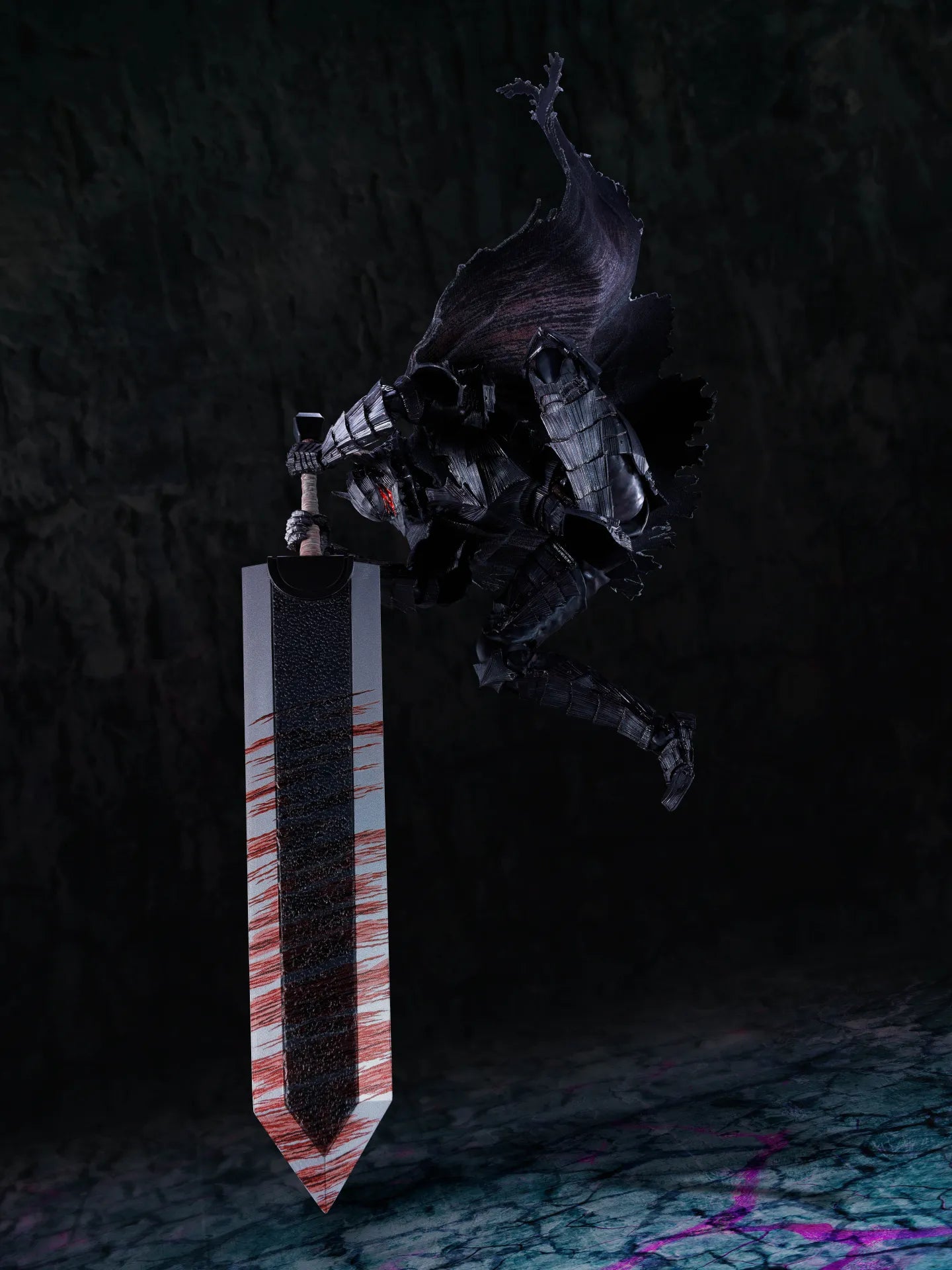 BANDAI - Berserk Guts Berserker Armor Heat Of Passion Battle S.h.figuarts