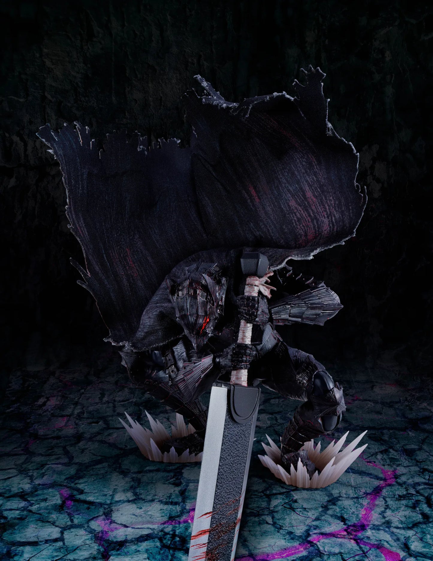 BANDAI - Berserk Guts Berserker Armor Heat Of Passion Battle S.h.figuarts