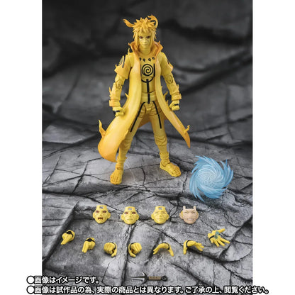 BANDAI - Naruto Minato Namikaze Kurama Link Bond Of Light S.h.figuarts