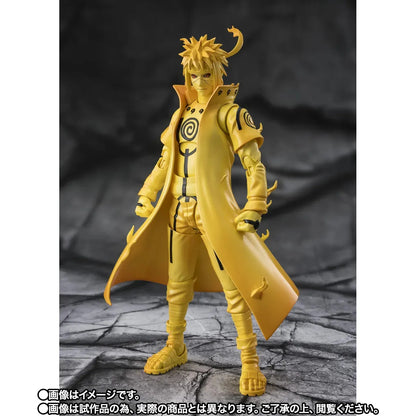 BANDAI - Naruto Minato Namikaze Kurama Link Bond Of Light S.h.figuarts