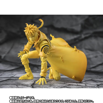 BANDAI - Naruto Minato Namikaze Kurama Link Bond Of Light S.h.figuarts