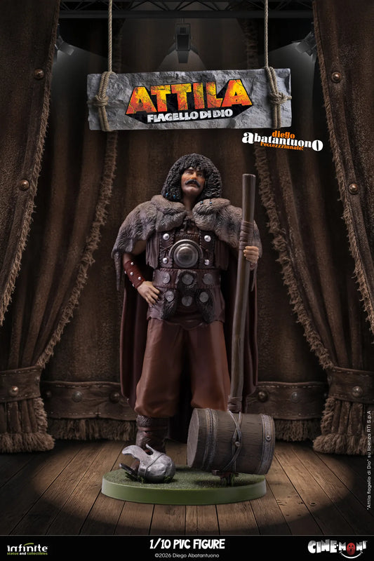INFINITE STATUE - Diego Abatantuono Attila Cine-moni Pvc Figure