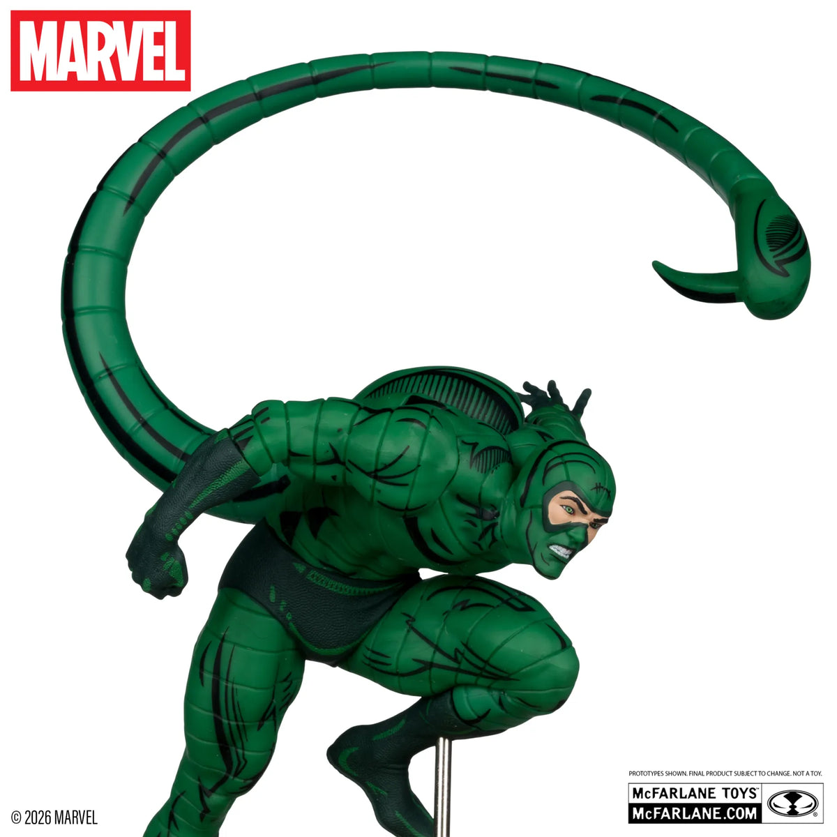 Mc FARLANE TOYS - Marvel Collection 1:10 Wv7 Scorpion (amazing Spider-man #318)figure