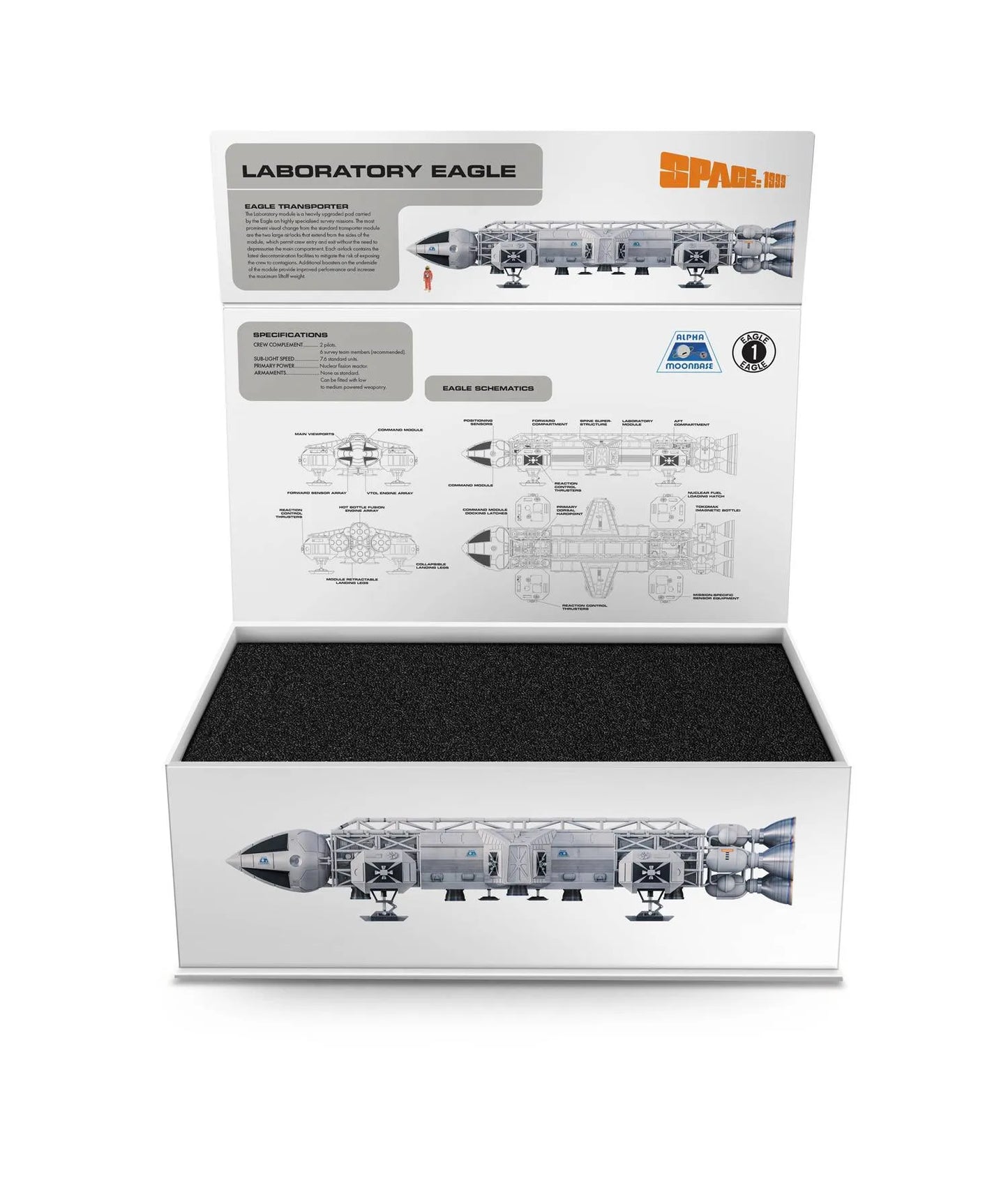 ANDERSON ENTERTAINMENT LIMITED - Space 1999 Laboratory Eagle Die-cast Replica