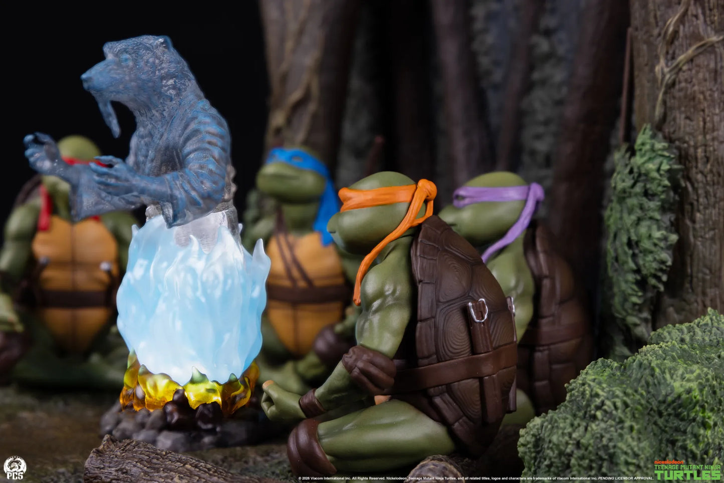 PCS - Teenage Mutant Ninja Turtles Movie Moments Splinter's Spirit Mini Scale Diorama