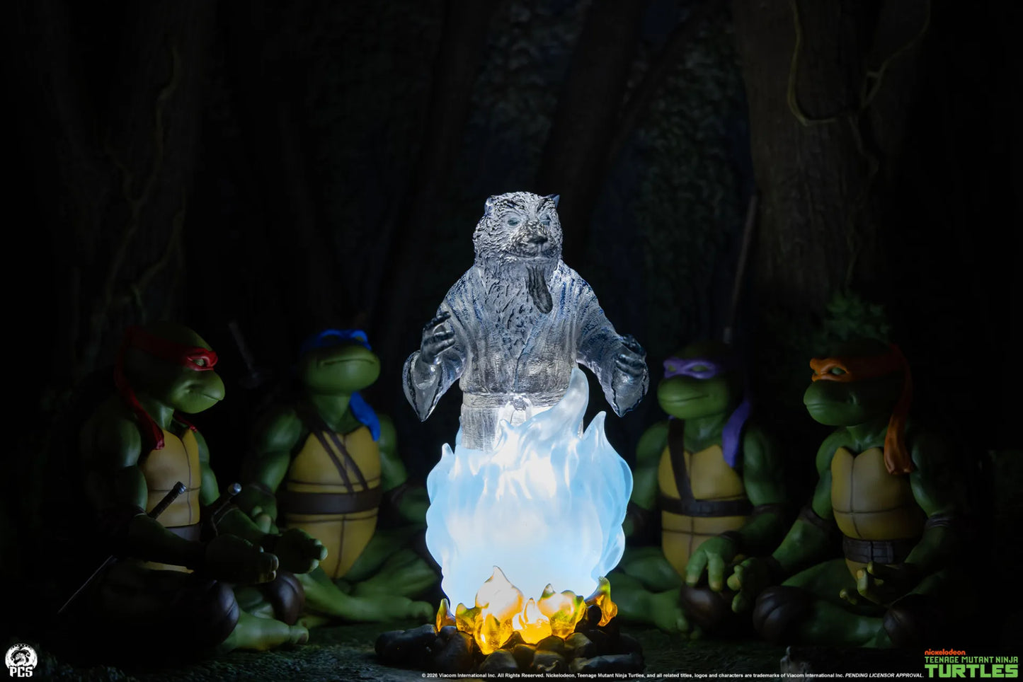 PCS - Teenage Mutant Ninja Turtles Movie Moments Splinter's Spirit Mini Scale Diorama