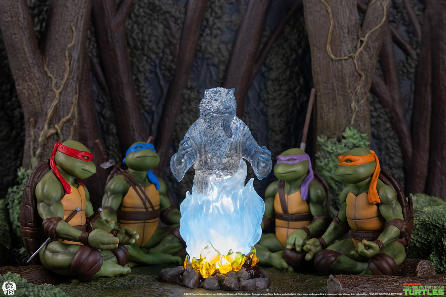 PCS - Teenage Mutant Ninja Turtles Movie Moments Splinter's Spirit Mini Scale Diorama