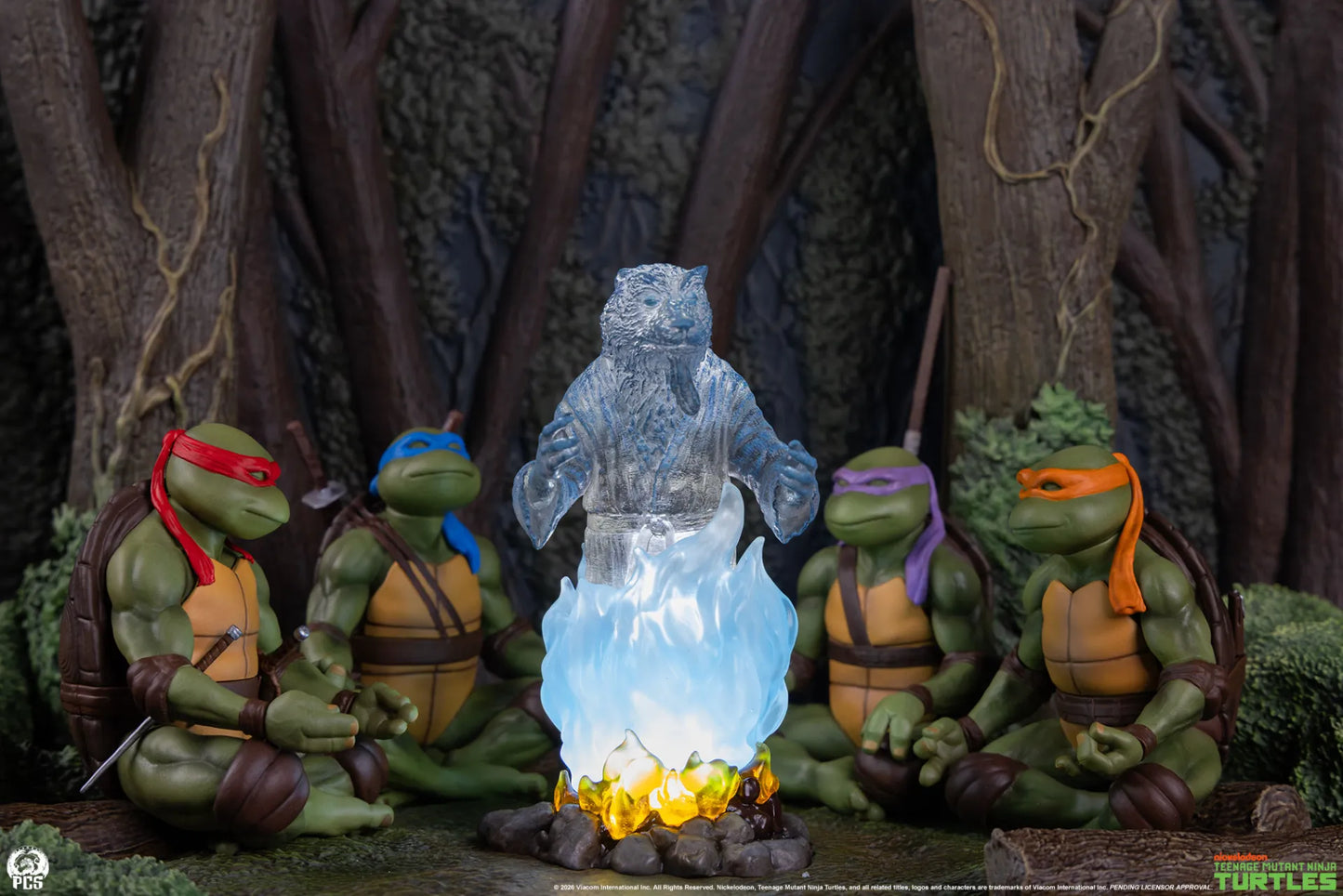 PCS - Teenage Mutant Ninja Turtles Movie Moments Splinter's Spirit Mini Scale Diorama