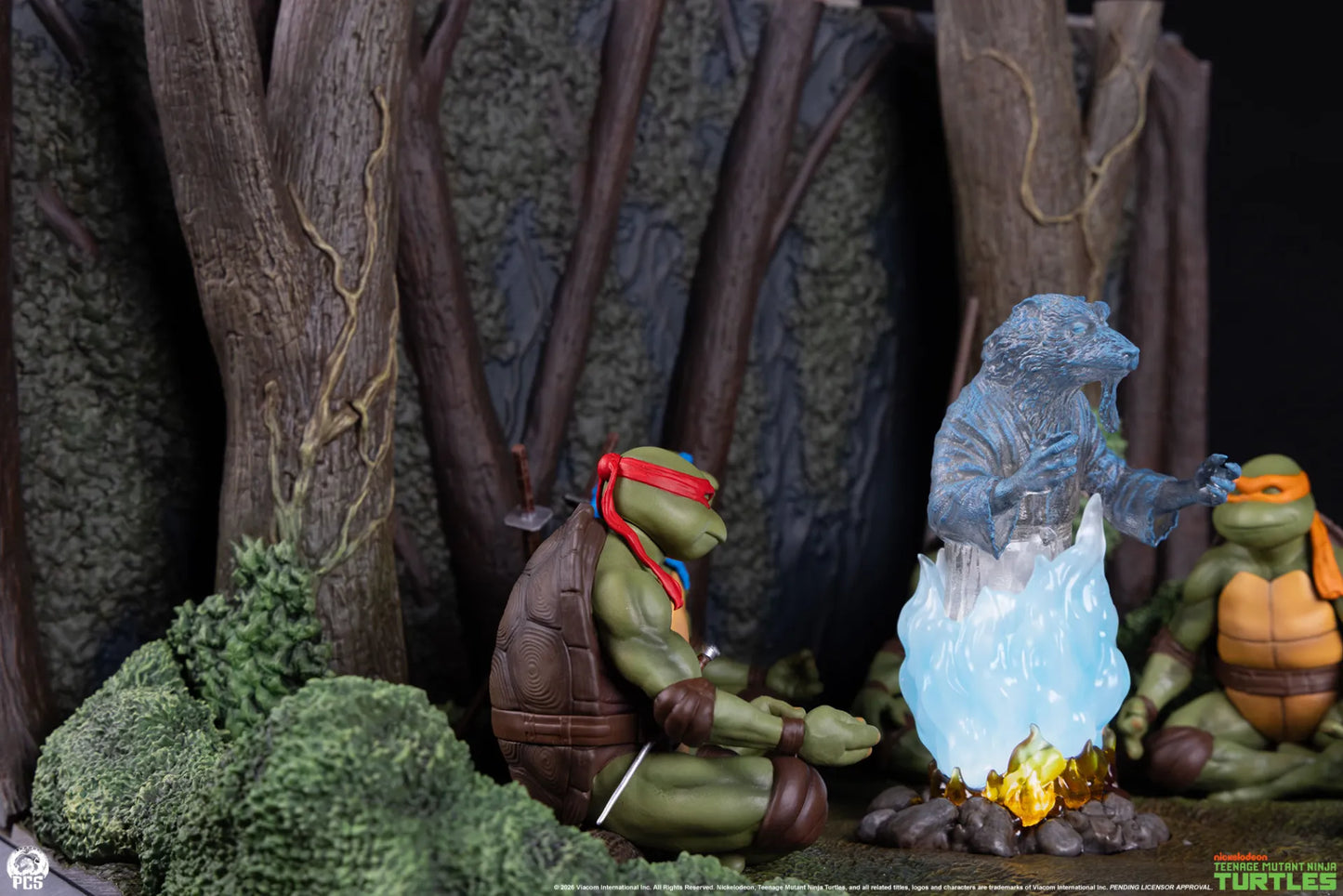PCS - Teenage Mutant Ninja Turtles Movie Moments Splinter's Spirit Mini Scale Diorama