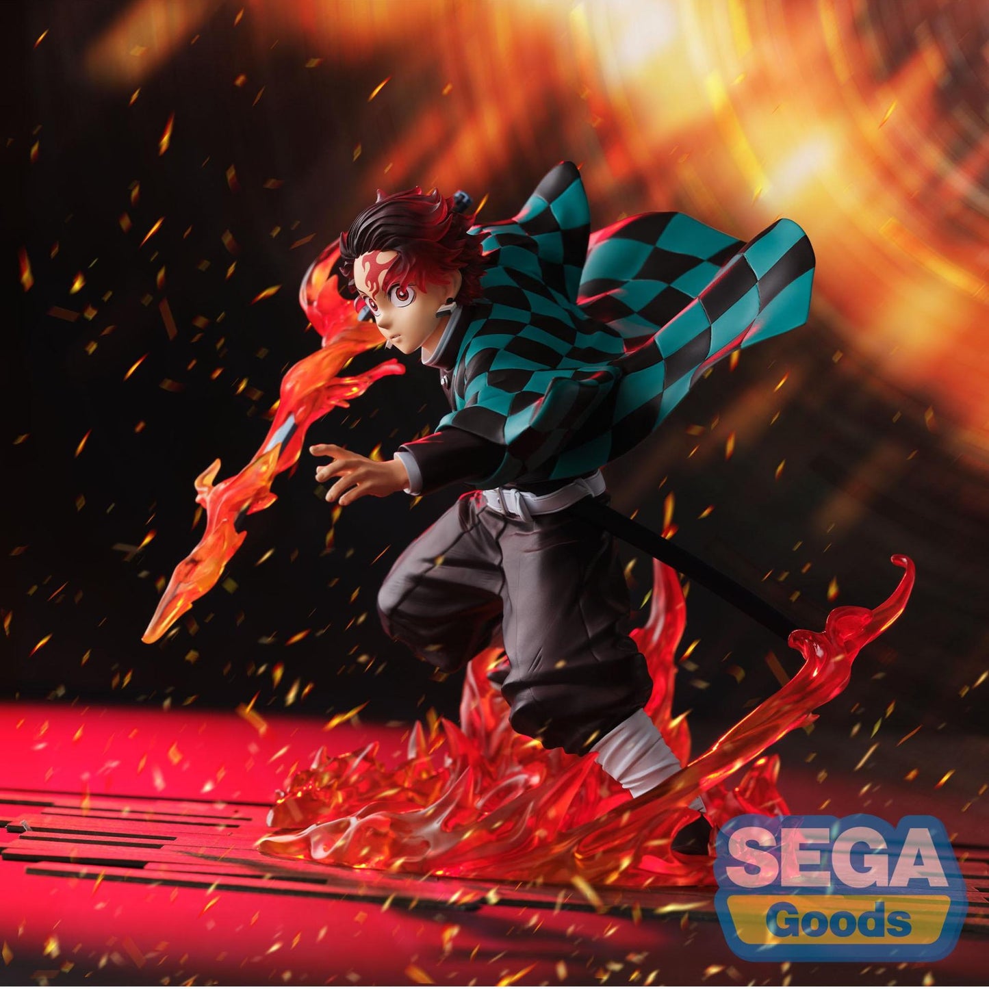 SEGA - Demon Slayer Tanjiro Kamado Transparent World Figurizma Transparent World Figurizma