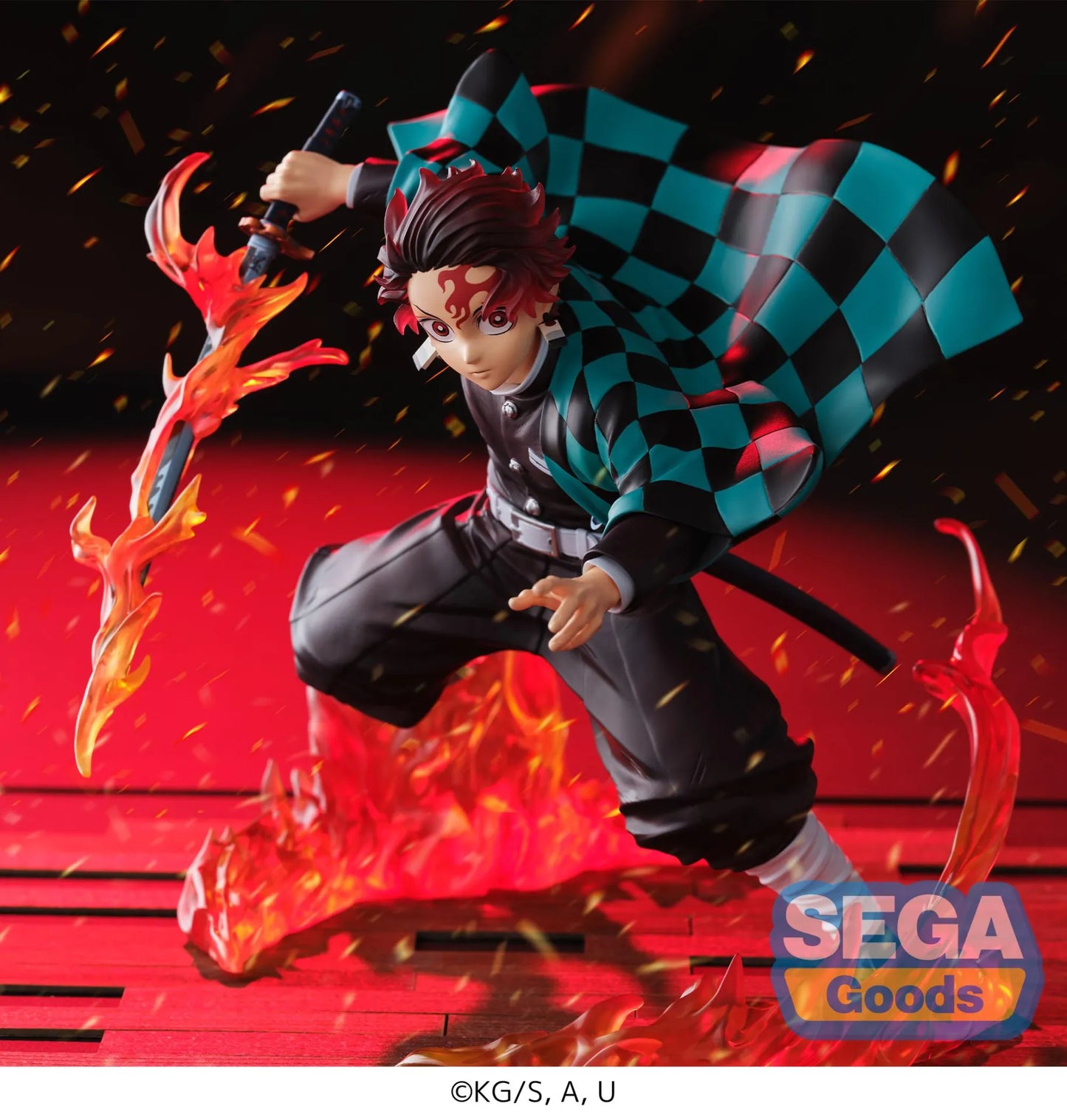 SEGA - Demon Slayer Tanjiro Kamado Transparent World Figurizma Transparent World Figurizma