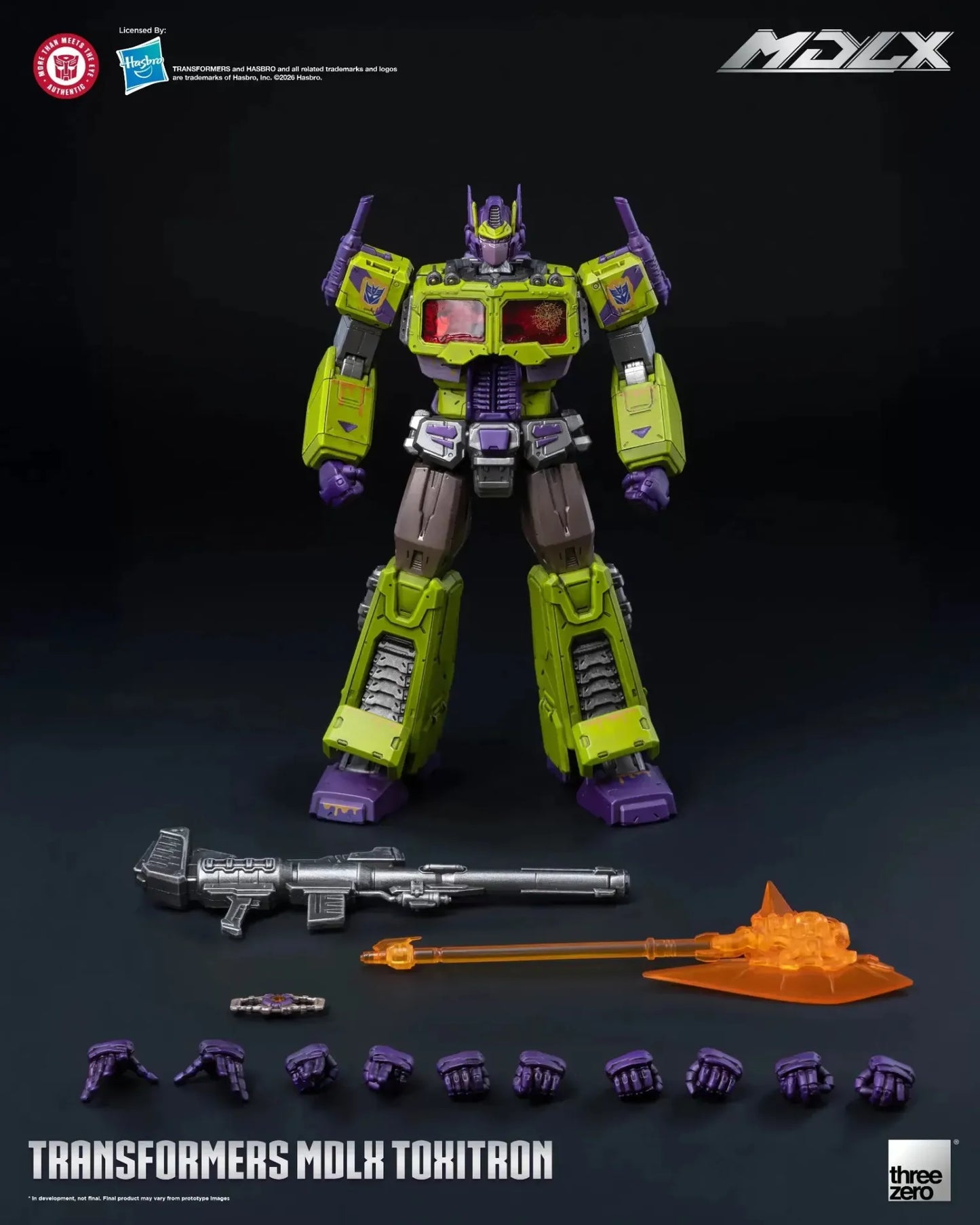 THREEZERO - Transformers Mdlx Toxitron Exclusive Action Figure