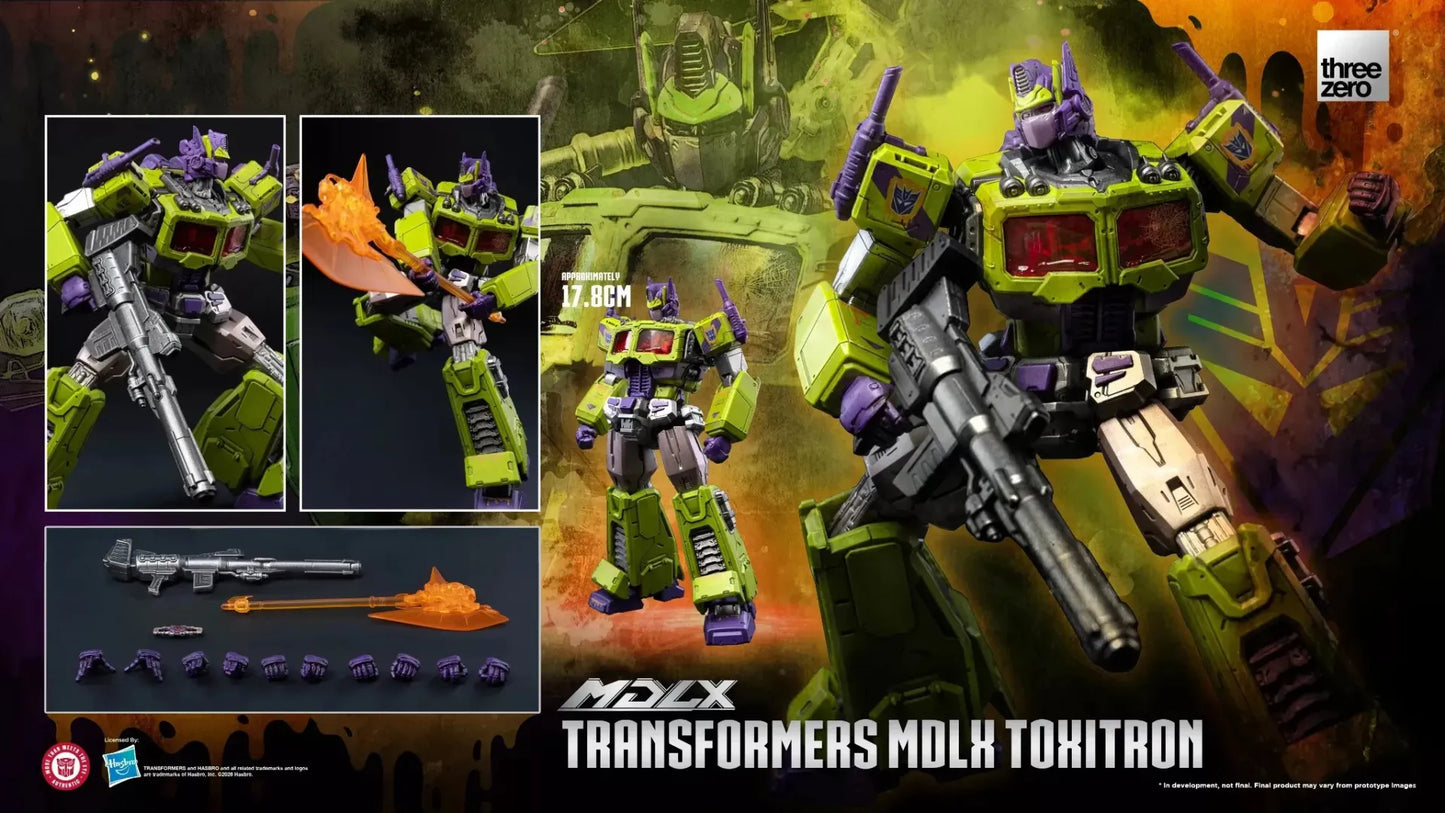 THREEZERO - Transformers Mdlx Toxitron Exclusive Action Figure