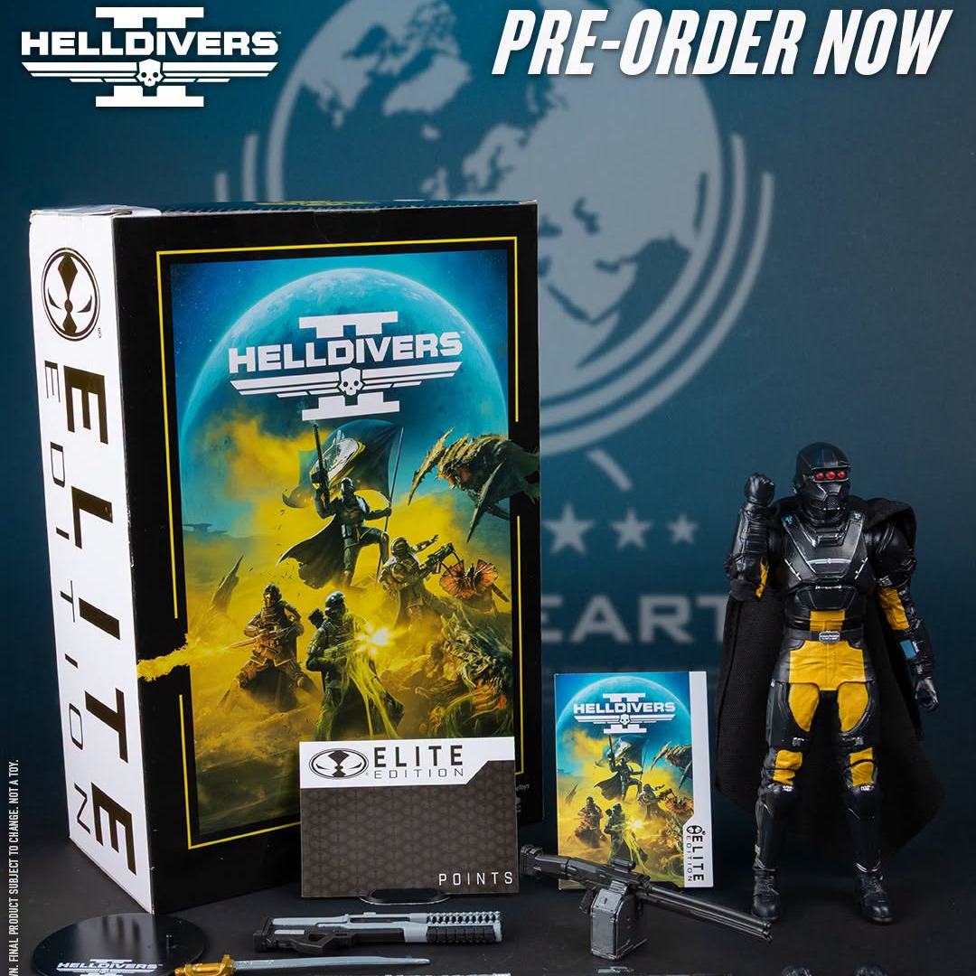 Mc FARLANE TOYS- Elite Ed 7inch Helldivers 2 Sa-04 Combat Technician Action Figure