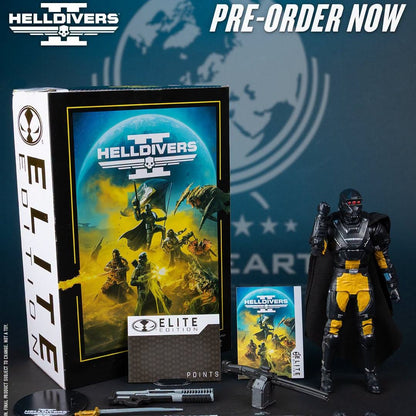Mc FARLANE TOYS- Elite Ed 7inch Helldivers 2 Sa-04 Combat Technician Action Figure