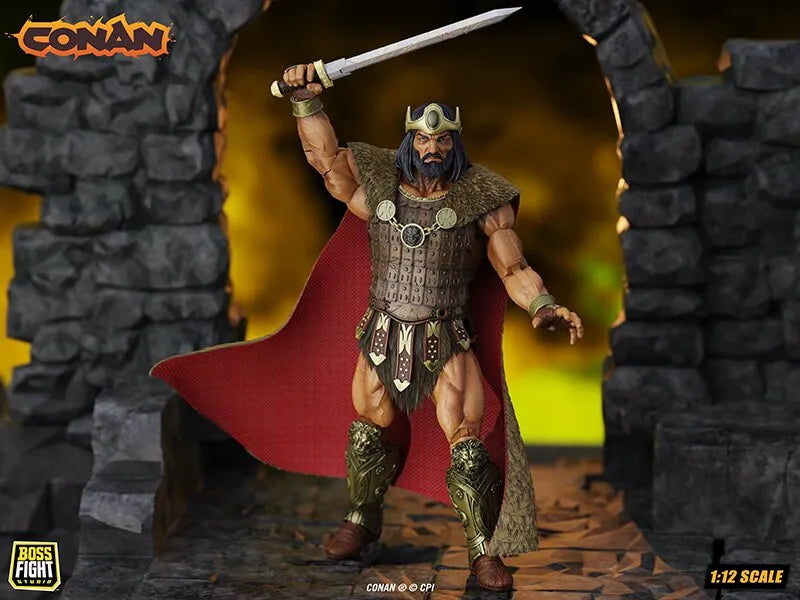 BOSS FIGHT STUDIO - Conan - King Conan Ruler Of Aquilonia H.a.c.k.s. 1:12 Action Figure