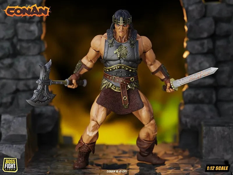 BOSS FIGHT STUDIO - Conan - King Conan Ruler Of Aquilonia H.a.c.k.s. 1:12 Action Figure