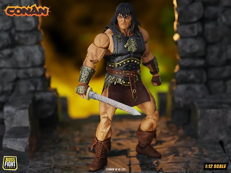 BOSS FIGHT STUDIO - Conan - King Conan Ruler Of Aquilonia H.a.c.k.s. 1:12 Action Figure