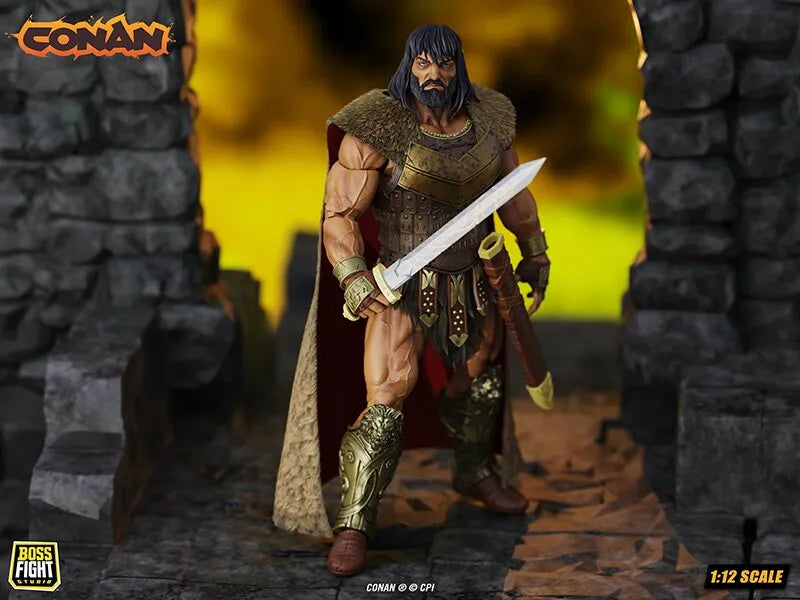 BOSS FIGHT STUDIO - Conan - King Conan Ruler Of Aquilonia H.a.c.k.s. 1:12 Action Figure
