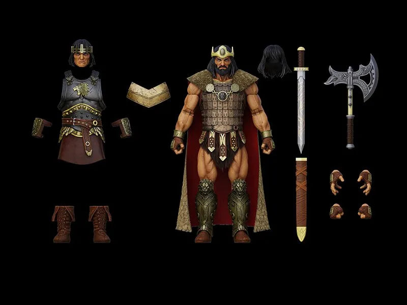 BOSS FIGHT STUDIO - Conan - King Conan Ruler Of Aquilonia H.a.c.k.s. 1:12 Action Figure