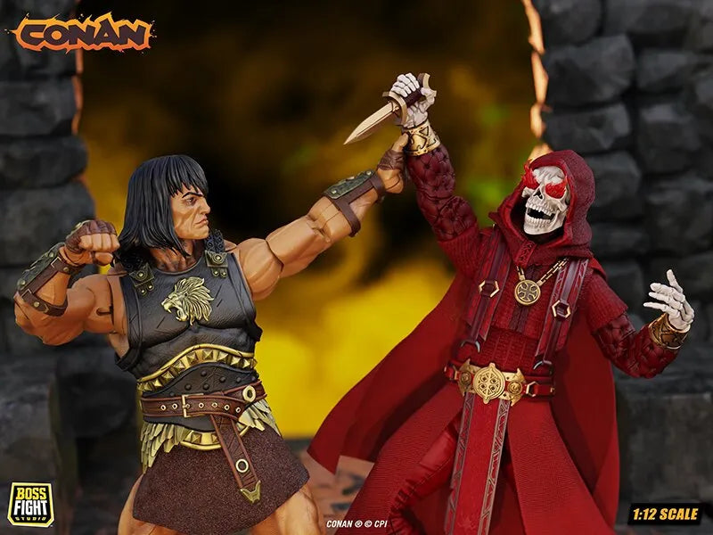 BOSS FIGHT STUDIO - Conan - Thulsa Doom Undead Sorcerer H.a.c.k.s. 1:12 Action Figure