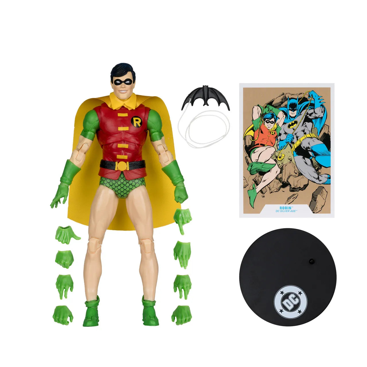 Mc FARLANE TOYS - Dc Multiverse 7inch Robin Silver Age Action Figure