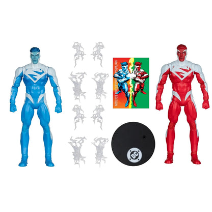 Mc FARLANE TOYS - Dc Mcfarlane Collector Ed Superman Red Vs Superman Blue 2pk Action Figure