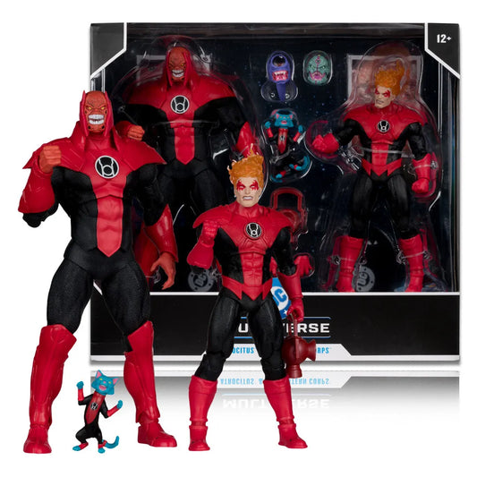 Mc FARLANE TOYS - Dc Multiverse 7inch + Megafig Atrocitus And Red Lantern Corps Action Figure