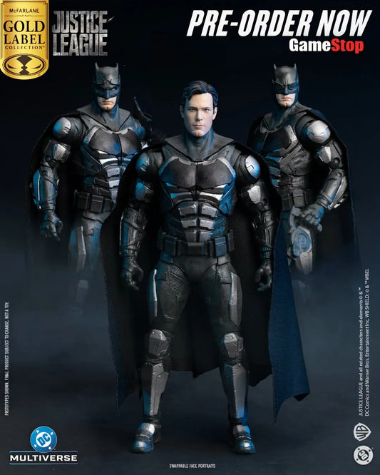 Mc FARLANE TOYS - Dc Theatrical 7inch Batman Justice League Action Figure