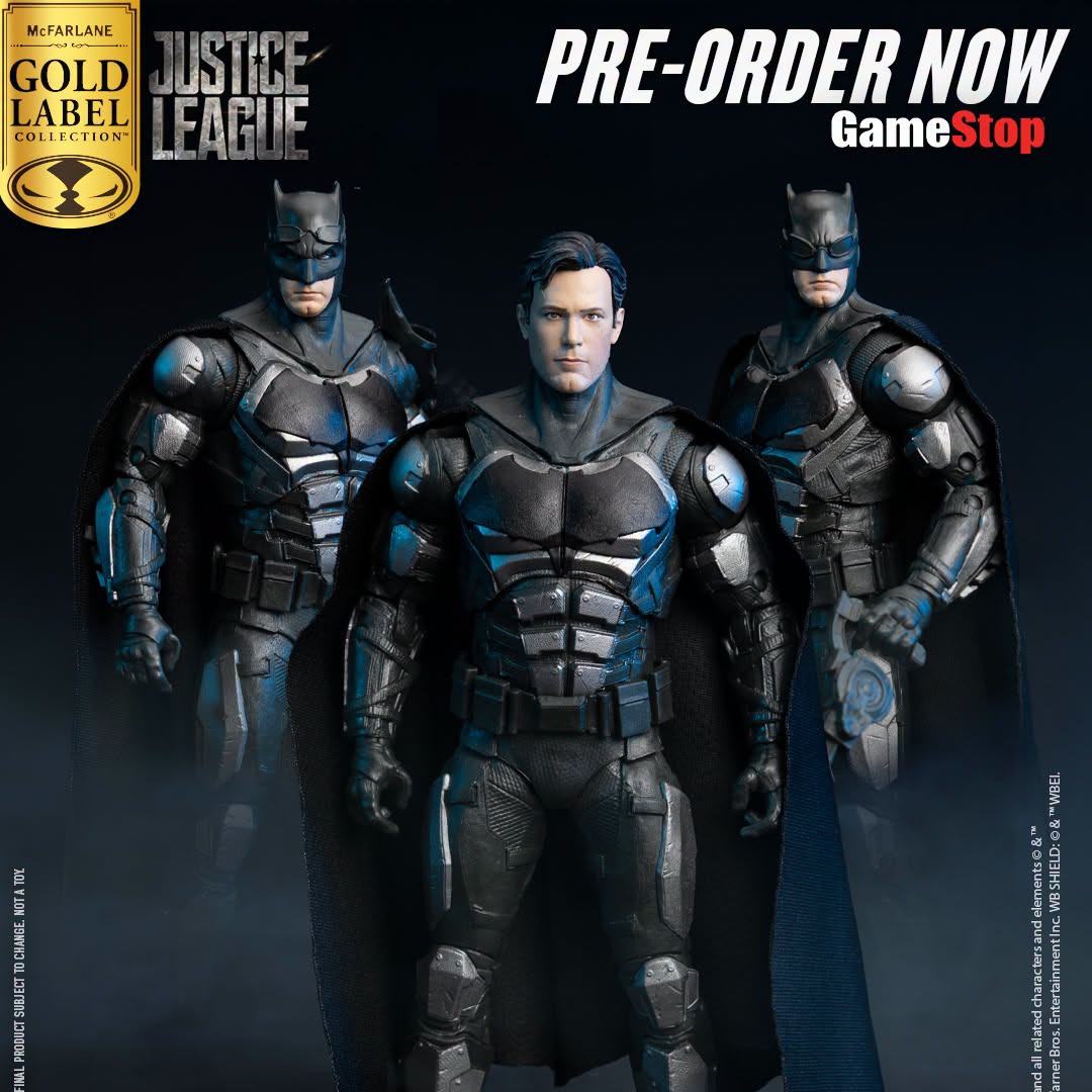 Mc FARLANE TOYS - Dc Theatrical 7inch Batman Justice League Action Figure