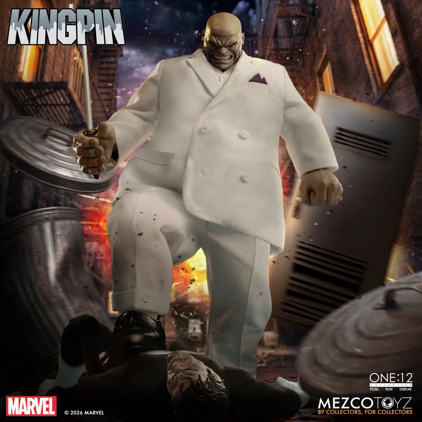 MEZCO TOYS - One:12 Collective Kingpin Action Figure
