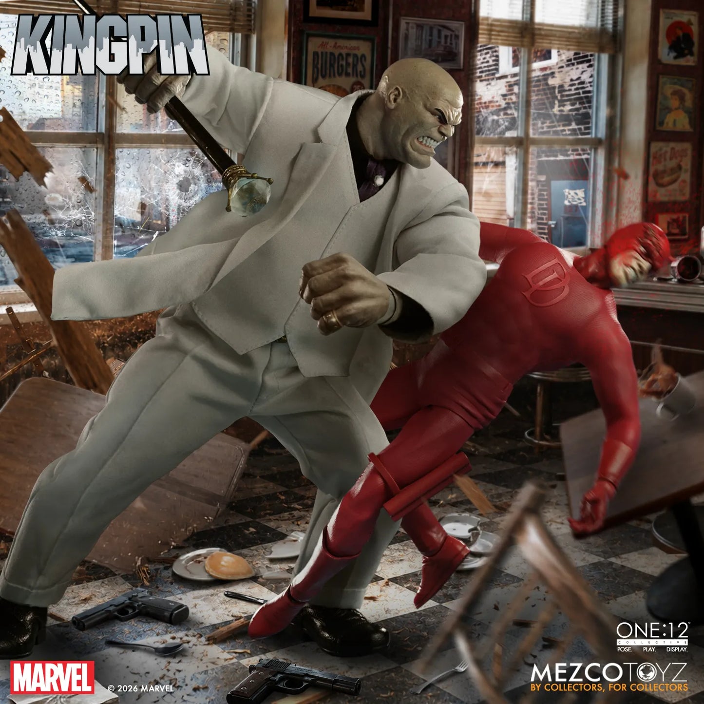 MEZCO TOYS - One:12 Collective Kingpin Action Figure