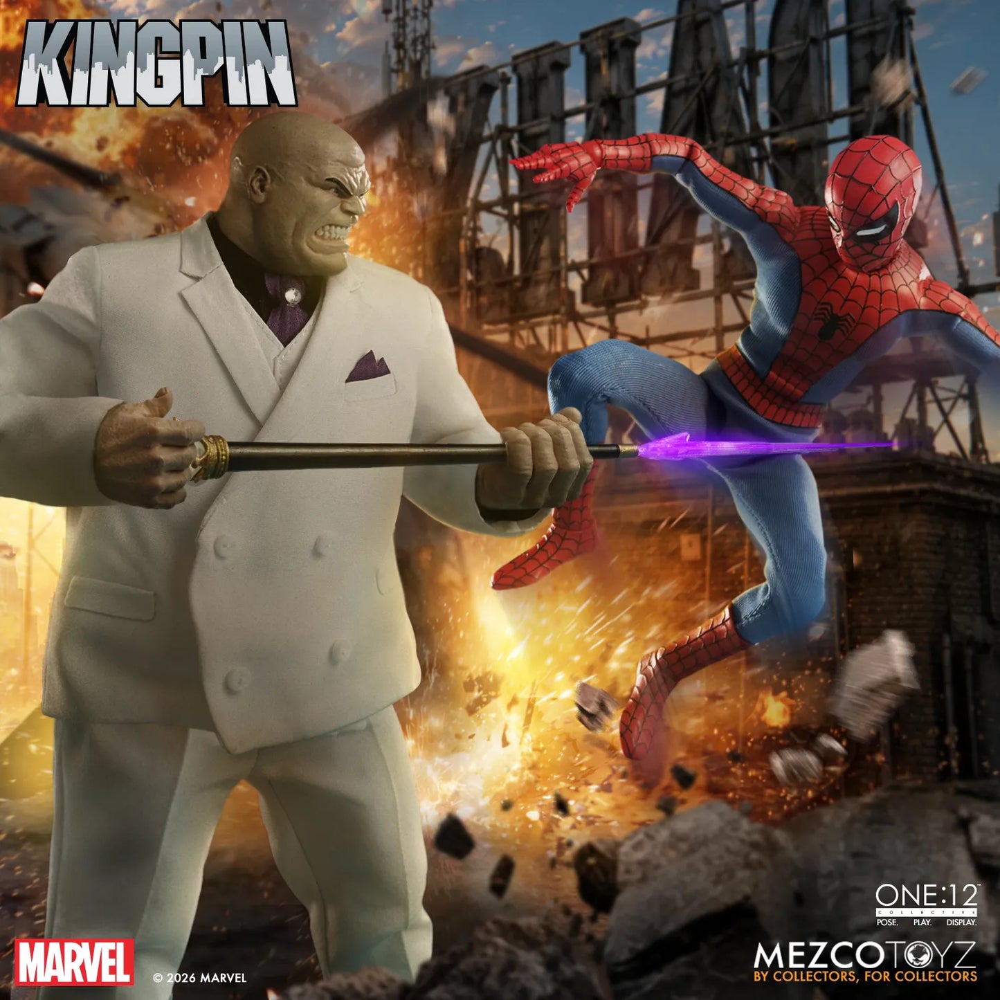 MEZCO TOYS - One:12 Collective Kingpin Action Figure
