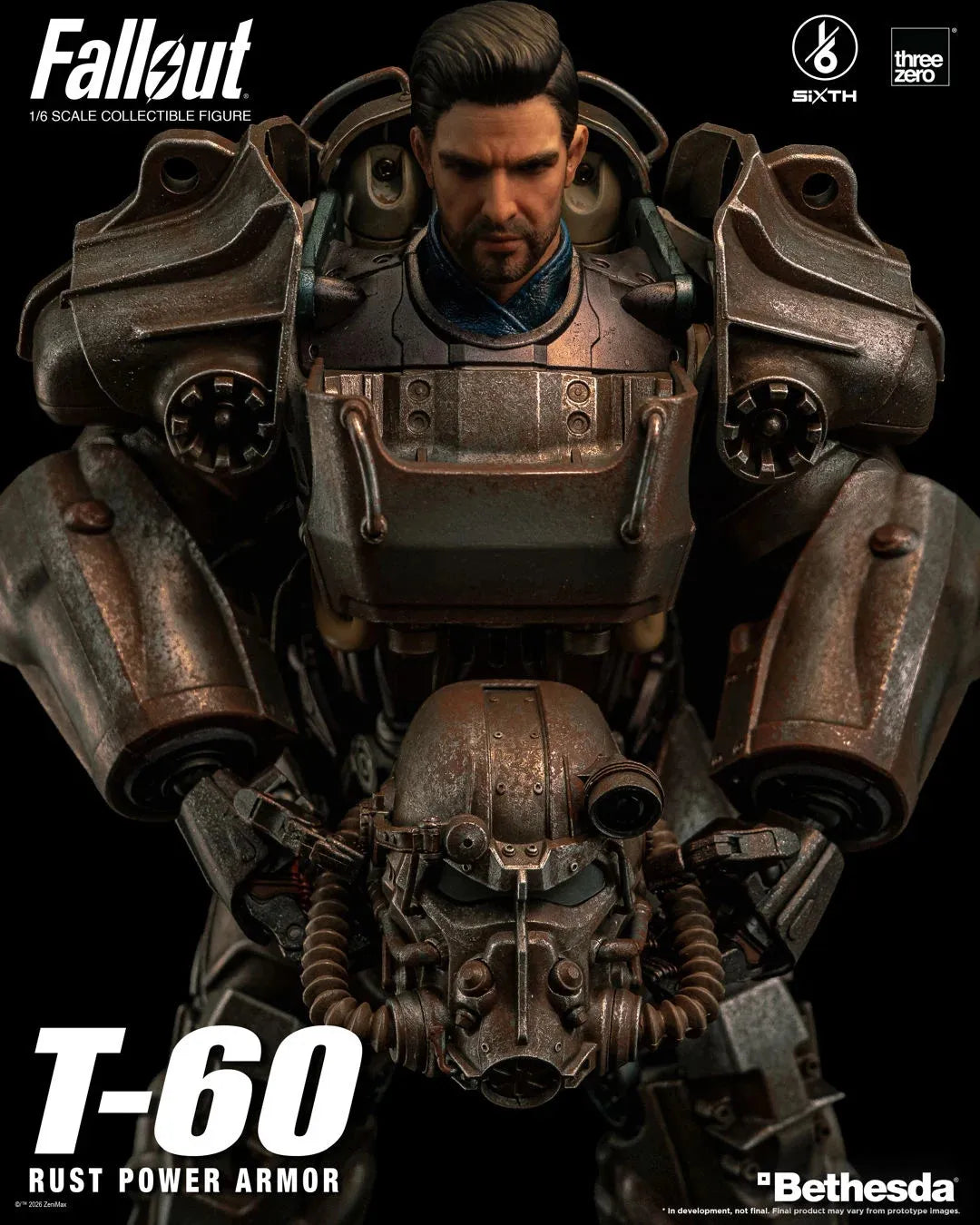 THREEZERO - Fallout T-60 Rust Power Armor 1/6 Action Figure
