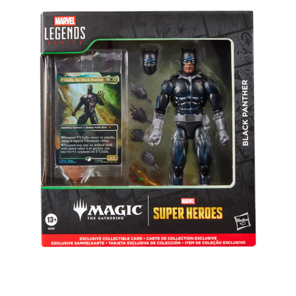 HABRO - Marvel Legends Magic The Gathering Black Panther Action Figure