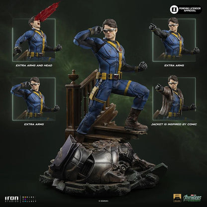 IRON STUDIOS - Avengers Doomsday Cyclops Deluxe Ver 1/4 Legacy Replica