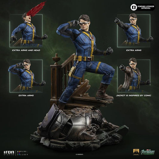 IRON STUDIOS - Avengers Doomsday Cyclops Deluxe Ver 1/4 Legacy Replica