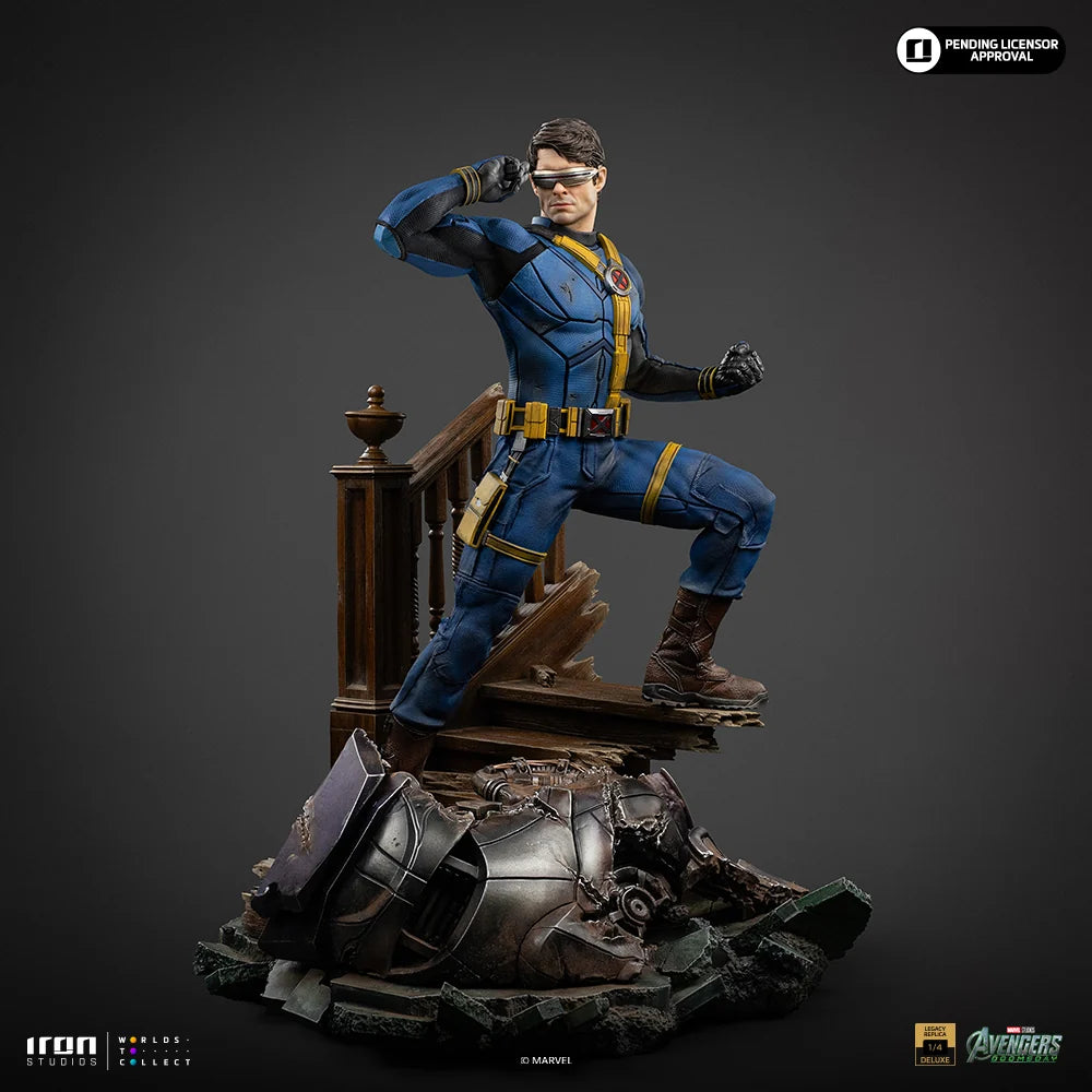IRON STUDIOS - Avengers Doomsday Cyclops Deluxe Ver 1/4 Legacy Replica