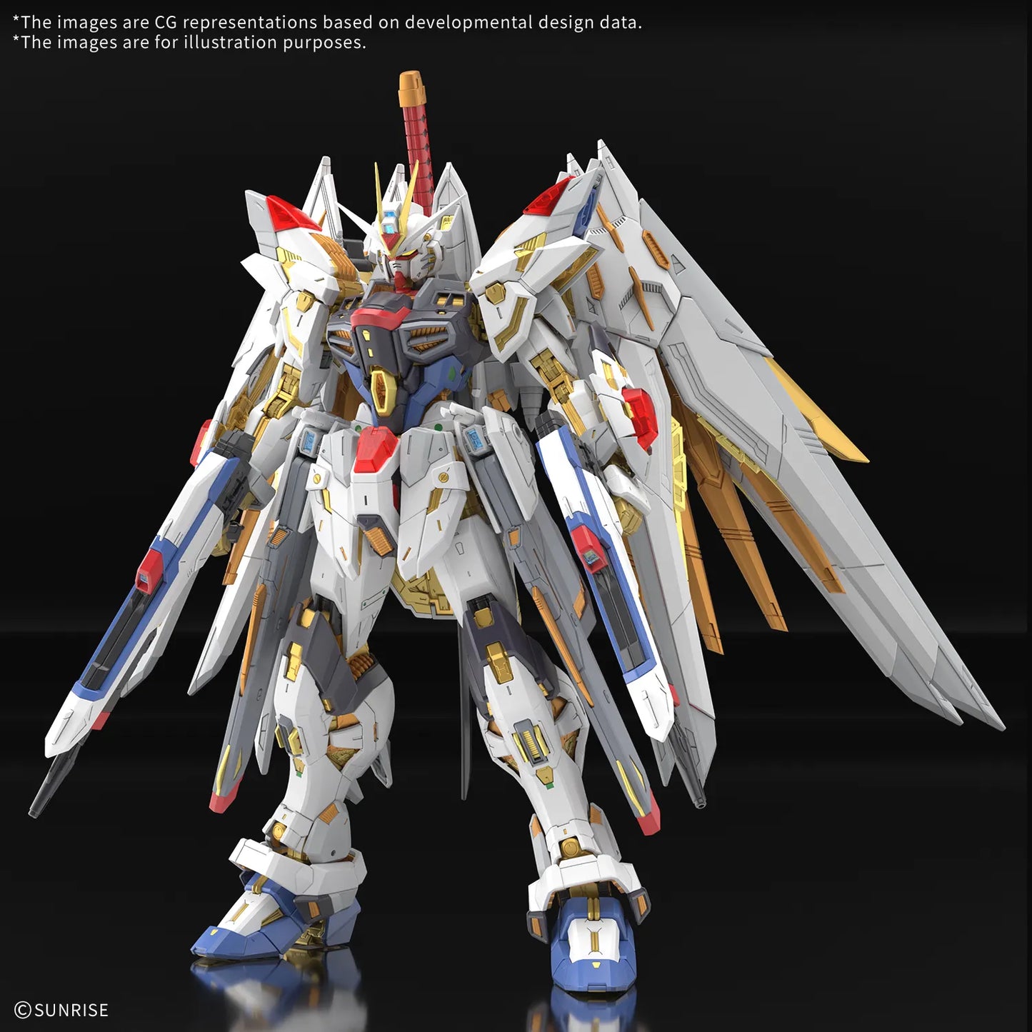 BANDAI - Mgex Gundam Mighty Strike Freedom 1/100