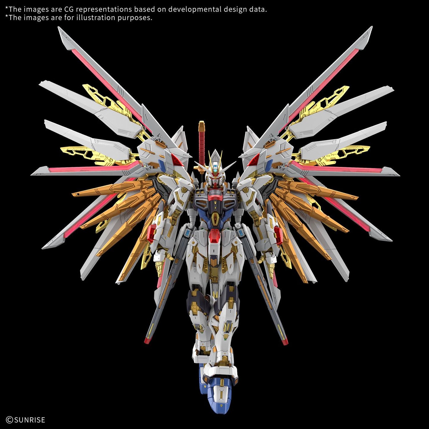BANDAI - Mgex Gundam Mighty Strike Freedom 1/100