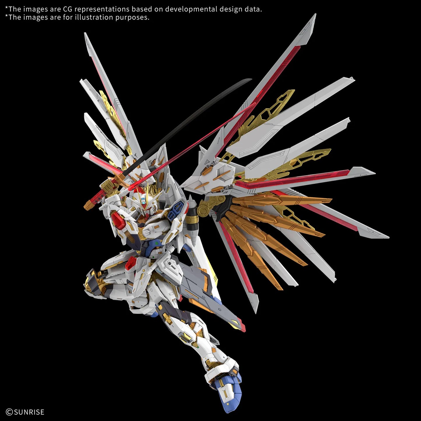 BANDAI - Mgex Gundam Mighty Strike Freedom 1/100