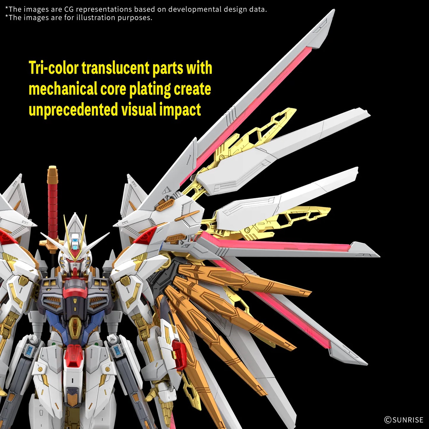 BANDAI - Mgex Gundam Mighty Strike Freedom 1/100