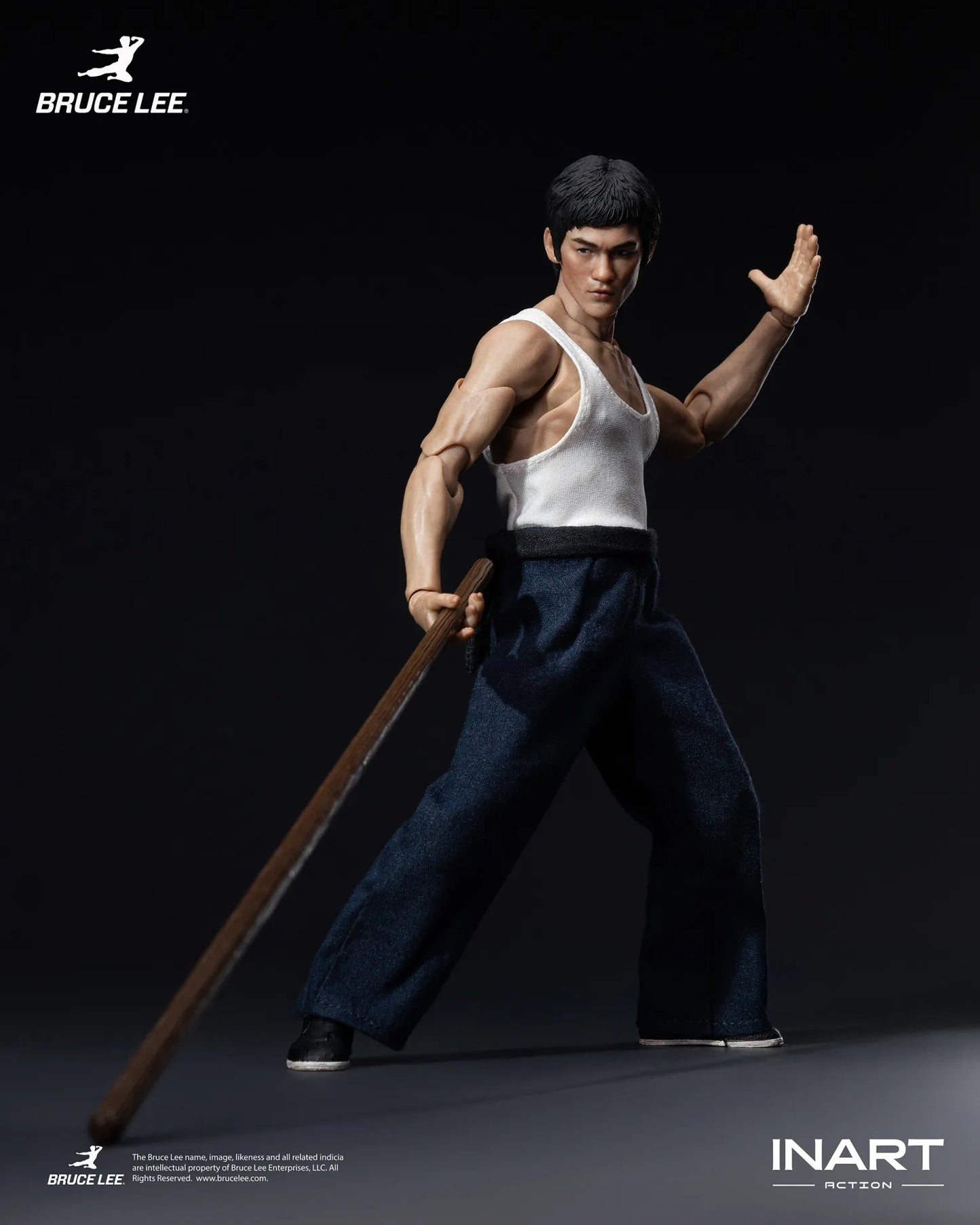 INART - Bruce Lee (kung Fu Outfit) 1/12 Collectible Figure
