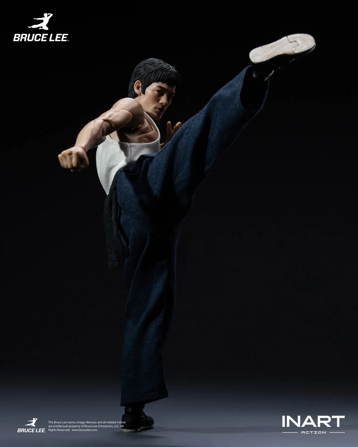 INART - Bruce Lee (kung Fu Outfit) 1/12 Collectible Figure