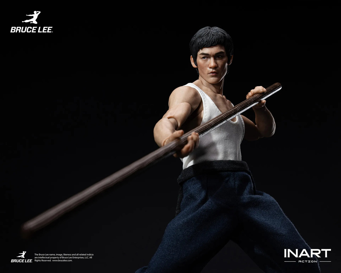 INART - Bruce Lee (kung Fu Outfit) 1/12 Collectible Figure