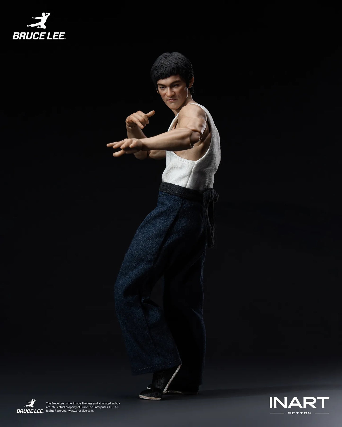 INART - Bruce Lee (kung Fu Outfit) 1/12 Collectible Figure