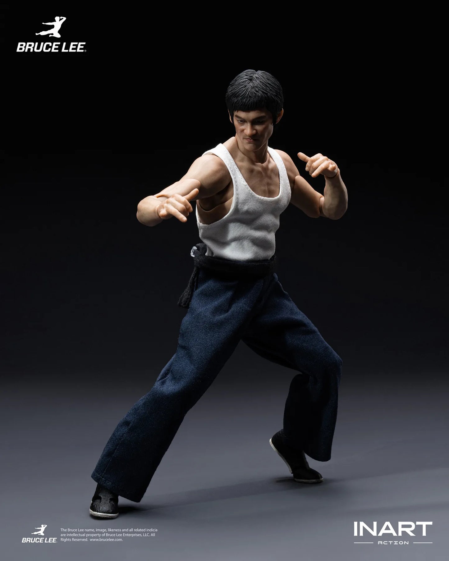 INART - Bruce Lee (kung Fu Outfit) 1/12 Collectible Figure