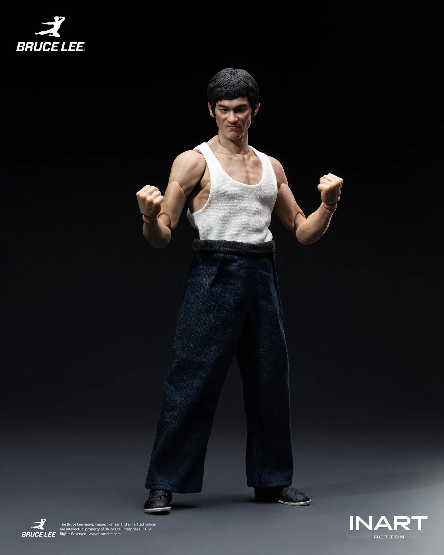 INART - Bruce Lee (kung Fu Outfit) 1/12 Collectible Figure
