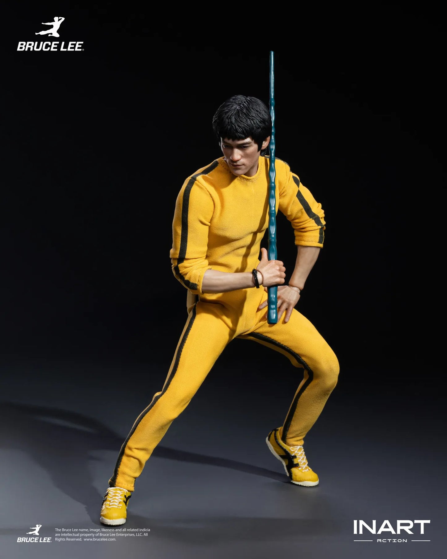 INART - Bruce Lee (yellow Jumpsuit) 1/12 Collectible Figure