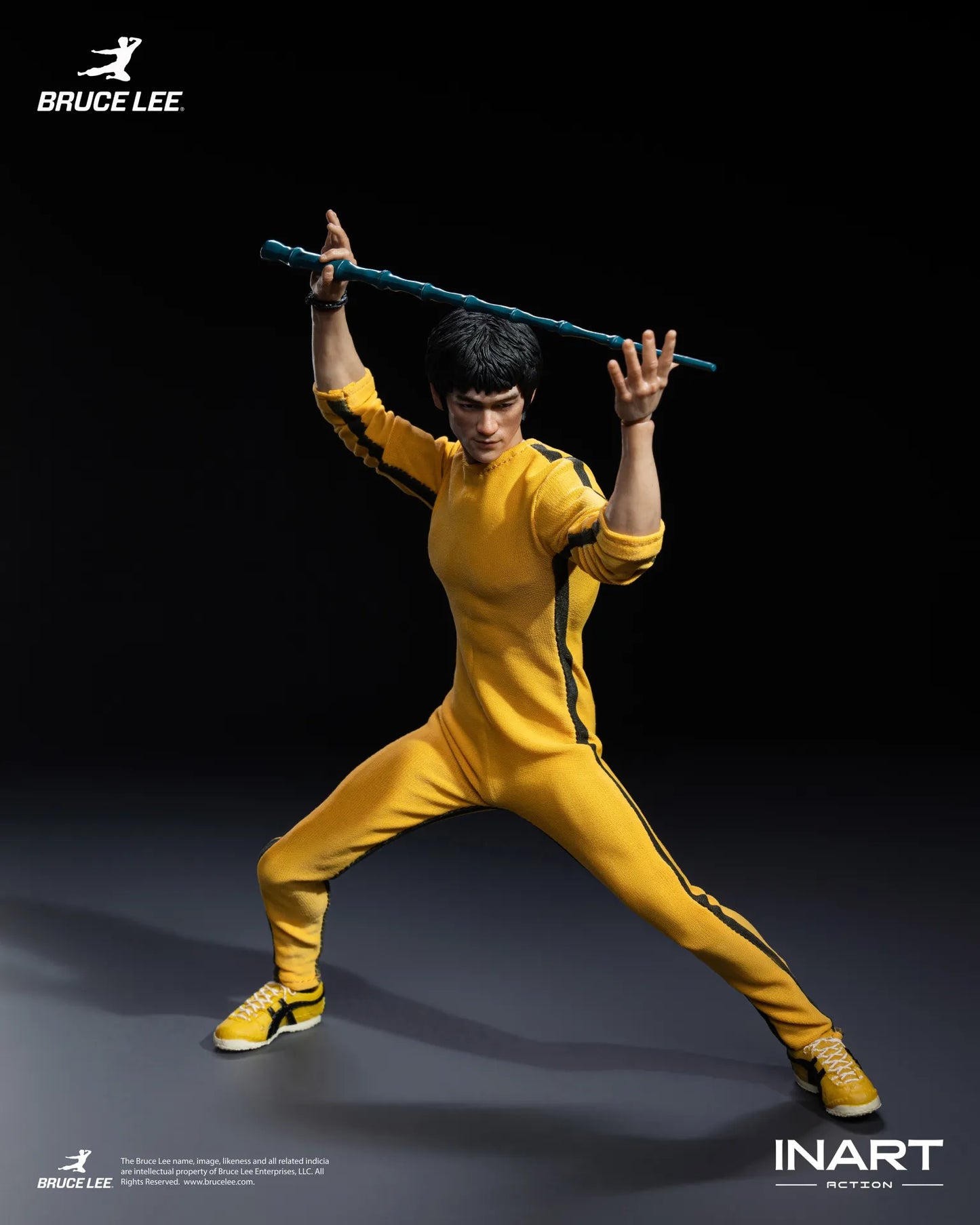 INART - Bruce Lee (yellow Jumpsuit) 1/12 Collectible Figure